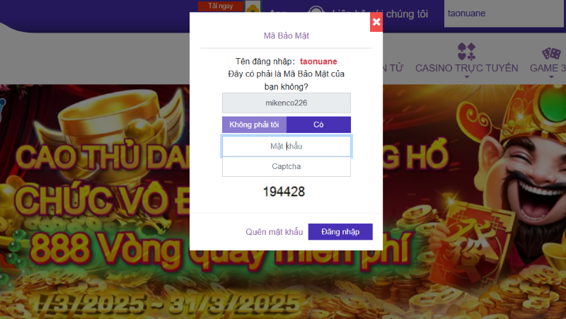 hướng dẫn Đăng nhập YSB66